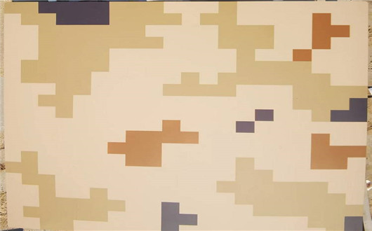 崇明荒漠迷彩漆喷涂